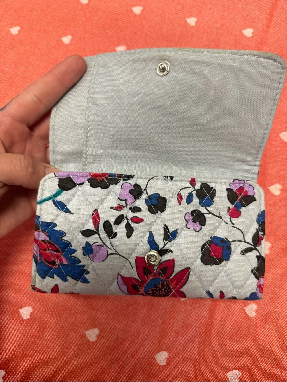 Vera Bradley smartphone wristlet in the 
